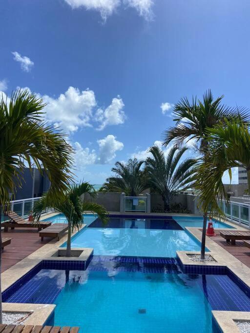 Apts Jtr Com Varanda I Piscina Na Cobertura I 1Min Da Praia Maceió 외부 사진